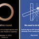 Left: Apple’s September 12 event invitation. Right: What a Facebook invitation to its new offices might look like, if it did that sort of thing.
